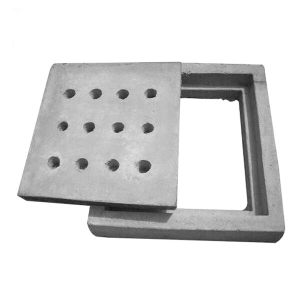 Rectangular-Perforated Concrete Manhole Cover and Frame